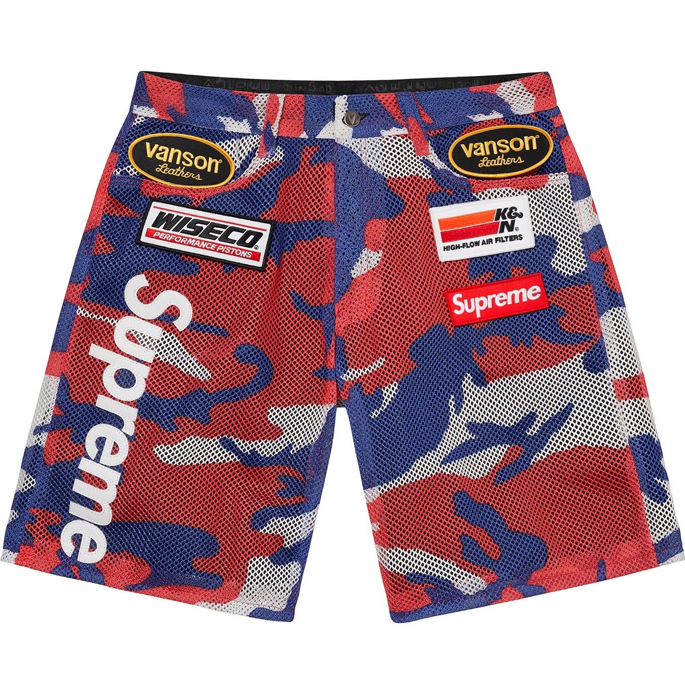 Supreme®/Vanson Leathers® Cordura® Mesh Short view 3